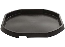 Speeltafel - actieve wereld - presenteerblad - Tuff Tray - zwart - per stuk