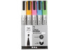 Stiften - krijtstiften - sterke kleuren - set van 5 assorti