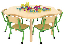 TAFEL - STANDAARD - BLOEMVORMIG Ø 120 CM