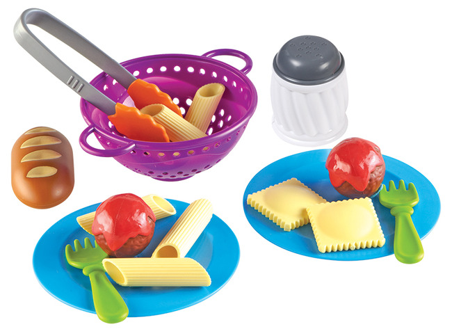 Speelgoed - imitatievoeding - Learning Resources New Sprouts Pasta Time - set van 20 assorti