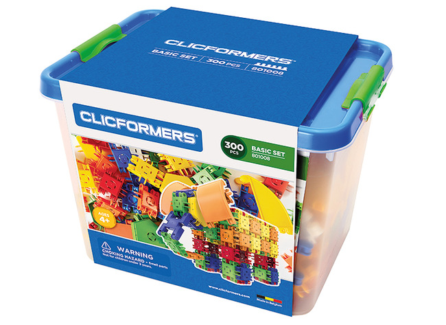 Bouwset - Clicformers - voordeelpakket - set van 300 assorti
