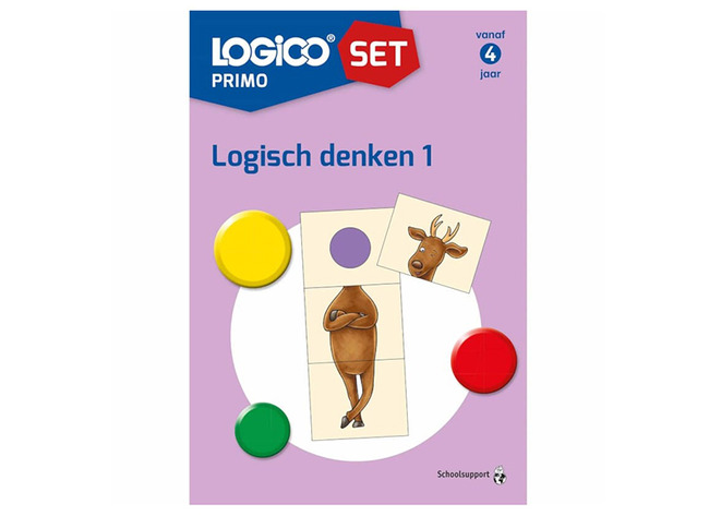 Spel - taalspel - Logico Primo - logisch denken 1 - opdrachtkaarten voor EX2205 - per stuk