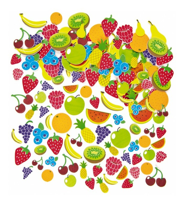 Stickers En Mousse - Fruit - Ass120