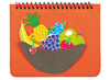 Foam - stickers - fruit - assortiment van 120
