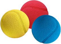 Bal - soft - 8 cm diameter - set van 3 assorti