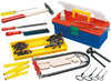 Gereedschap - gereedschapskoffer - plastic - per set