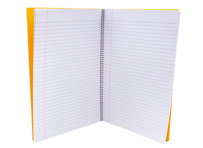 Schriften - spiraalschrift - Aurora - A4 - gelijnd - 80 g - 60 vellen - per stuk