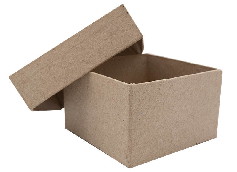 Productief Naschrift aanvaardbaar Karton - kartonnen doosje - vierkant - groot - set van 10 - Baert