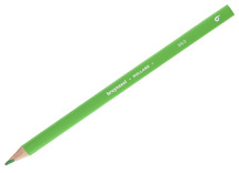 Potloden - kleurpotloden - Bruynzeel Triple Grip - driehoekig - lichtgroen - set van 12