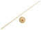 Staander - hout - op voet - 4 cm diameter - set van 10