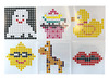 Kralen - strijk - xl - strijkvellen voor AV7661 - set van 66 assorti