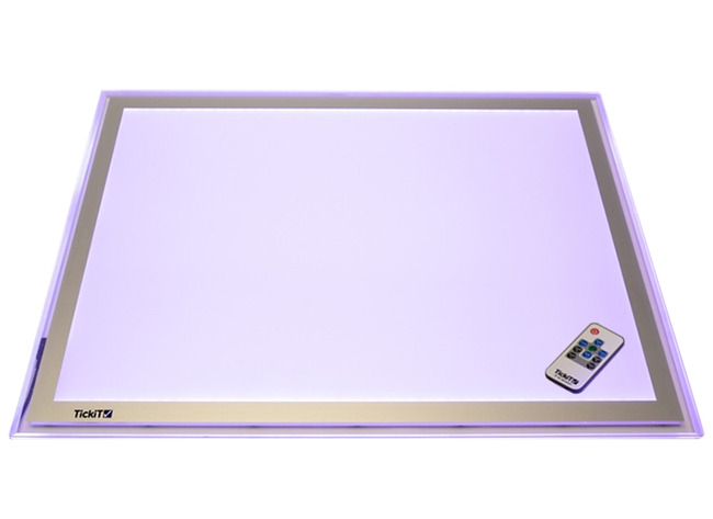 Lichtbord - tickit Light Panel - A2 - LED - kleurenlicht - rechthoekig - per stuk