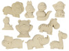 Boetseren - zand - modelleerzand 6 kg - vormen - per set