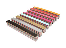Knutselpapier - slinger stroken - effen - weven - set van 400 assorti