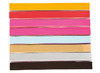 Knutselpapier - slinger stroken - effen - weven - set van 400 assorti