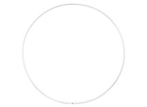 Sleutelhangers - ring metaal - 25 cm - set van 10