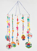 Sleutelhangers - ring metaal - 25 cm - set van 10