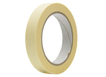 Kleefband - schilderstape - 19 mm x 50 m - geel - per rol