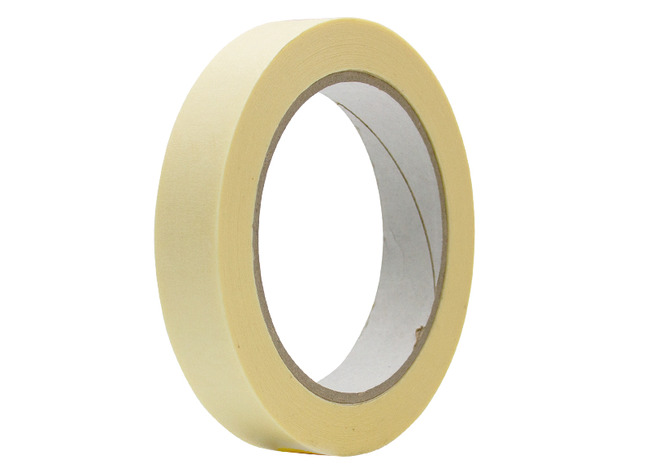 Kleefband - schilderstape - 19 mm x 50 m - geel - per rol