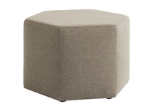 Poef - Davant Hocker Hettie 65 - 65 x 55 x 42 cm - vijfhoekig - per stuk