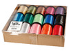 Lint - cadeaulint - verschillende kleuren - voordeelpakket - bobijn van 250 m - set van 15 assorti