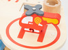 Speelgoed brandweerkazerne - Viga - met accessoires - hout - per set