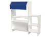 Speelmeubel - winkel 110 - 125 x 140 x 40 cm - wit - per stuk