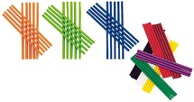 GETALLEN - TEL- EN SORTEERSTICKS - SET VAN 1000 - LOGISCH DENKEN