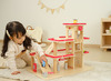 Speelgoed garage - Viga - met accessoires - hout - per set