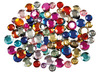 Edelstenen - sierstenen - rond - decoratie - set van 3600 assorti