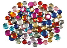 Edelstenen - sierstenen - rond - decoratie - set van 3600 assorti