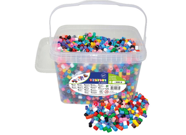 Kralen - strijk - xl - emmer - set van 5000 assorti