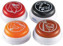 Antwoordknoppen - Learning Resources Barnyard Answer Buzzers - dierengeluiden - set van 4 assorti