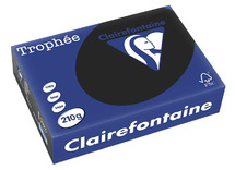 Papier - tekenpapier - Clairefontaine Trophee - A3 - 120 g - zwart - pak van 250 vellen
