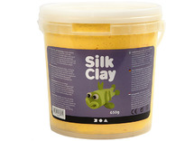 Boetseerklei - Silk Clay - 650 g - geel - boetseren - per stuk