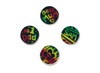 Badges - kraspapier - set van 10 assorti