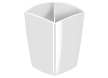 Opbergpotjes - pennenpotje - magnetisch - wit - per stuk