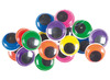 Decoratie - wiebelogen - jumbo formaat - zelfklevend - set van 60 assorti