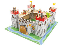 Speelgoed kasteel - Viga - hout - per set