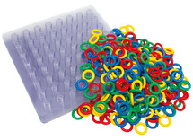 Kleur en vorm - Klic - Mozaïek Maxi - set van 240 assorti