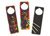 Deurhangers - kraspapier - set van 10 assorti