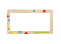Evenwichtsparcours - Viga - sensory balance beam set - balanceren - hout - per set