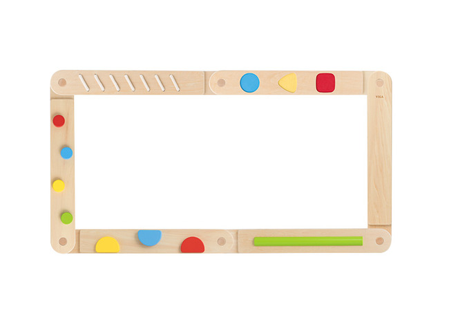 Evenwichtsparcours - Viga - sensory balance beam set - balanceren - hout - per set