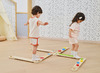 Evenwichtsparcours - Viga - sensory balance beam set - balanceren - hout - per set