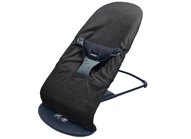 Textiel - relaxovertrek badstof voor relax Babybjorn - Hageland Educatief - antraciet - per stuk