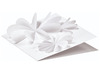 Knutselpapier - Folia - 50 x 70 cm - 130 g - wit - set van 10