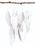 Knutselpapier - Folia - 50 x 70 cm - 130 g - wit - set van 10