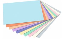 Papier - tekenpapier - A4 - 120 g - pastelkleuren - pak van 100 vellen