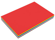 Papier - tekenpapier - Folia - A4 - 220 g - gekleurd - pak van 100 vellen