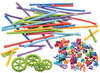 Bouwen - Clics Clicformers - Spaghetteez 3D - set van 100 assorti
